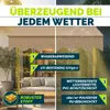tillvex Klemmmarkise 300 cm Taupe mit Solar LED mit Produktbild-Vorschau 4