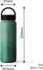 Trinkflasche Edelstahl 500ml Thermo Flasche Sport Produktbild-Vorschau 3