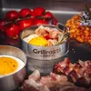 Pierścienie do burgerów wykonane z solidnej stali Podgląd zdjęcia produktu 17