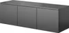 Graphit, Anthrazit wandmontierter RTV-Schrank, 120x38x37, Produktbild-Vorschau 1
