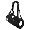 A black dog mobility harness is shown against a white background. Produktbild-Vorschau