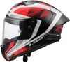 LS2 Integralhelm FF805 Thunder Carbon GP Aero M Weiß / Rot Produktbild-Vorschau 2