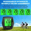 Fahrradcomputer Kabellos 21 Funktionen Wasserdicht HD-Tacho Produktbild-Vorschau 6