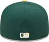 New Era 59FIFTY Cap MLB Oakland Athletics dark green 7 7/8 Produktbild-Vorschau 4