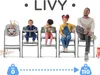 Kinderkraft LIVY 4-in-1 - Chaise haute avec transat - siège Voir les images du produit 2