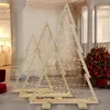 Weeco set van 3 decoratieve houten kerstbomen met Productafbeelding-voorbeeld 11