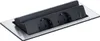 A pop-up power strip with two electrical outlets and a USB port, mounted in a metallic frame. Anteprima dell’immagine prodotto
