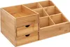 Organizer 2 schubladen 6 fächer bambus - 5 five simply Produktbild-Vorschau 1