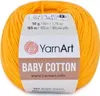 YarnArt Baby Baumwolle Wolle 50g, 165m, Sonnengelb, Produktbild-Vorschau 4