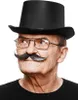 Zwirbelbart - Cowboybart Fasching Karneval Kostüm Farbe: Produktbild-Vorschau 8