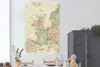 MuchoWow® Poster Weltkarte - Vintage - Europa 120x180 cm - Produktbild-Vorschau 2