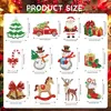 12 Set 5D Diamond Painting Christmas, vianočný prívesok Náhľad obrázku produktu 2