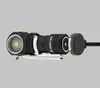 A disassembled flashlight is shown against a plain gray background. Produktbild-Vorschau