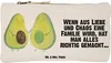 Mr. & Mrs. Panda beauty case Avocado Pärchen Größe S Klein Produktbild-Vorschau 1
