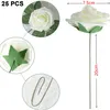Künstliche 25 Stück Rosen Blumen Schaumrosen Kunstblumen Produktbild-Vorschau 2