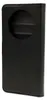 A black case with a circular cutout on a black background. Produktbild-Vorschau