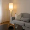Stehlampe BLANCA, Ø 28 x 124 cm, beige Produktbild-Vorschau 2