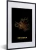 MuchoWow® Gerahmtes Poster Gold - Karte - Dresden - Produktbild-Vorschau 1