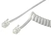 Goobay Telefonhörer-Spiralkabel 4m,ws,St/St 68601 Produktbild-Vorschau 2