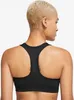 Nike W Nk Swsh Med Spt Bra Black/White M Produktbild-Vorschau 19