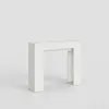 Rozkładany stół konsolowy 90x25/181 cm Slick White Ash Podgląd zdjęcia produktu 4