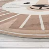 Kinderteppich Teppich Rund Kinderzimmer Spielmatte Produktbild-Vorschau 2