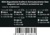 9650 Magnetleiste Kraftform Schraubendreher-Satz, 9?teilig Produktbild-Vorschau 3
