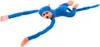 Leantoys Plüsch-Affe-Maskottchen mit Sound, blau 80 cm Produktbild-Vorschau 4