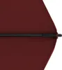 Sonnenschirm - Bordeaux - Polyester - Stahlgestell - Ø 210 Produktbild-Vorschau 7