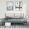 VidaXL 355664, Černá, 187 cm, 2,19 m, 90 cm, 1830 x 2130 Náhled obrázku produktu 3
