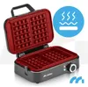 Waffeleisen knusprig Doppelt Belgische Waffeln Antihaft Produktbild-Vorschau 6