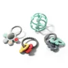 BabyOno Silikon-Baby-Beiring Ortho mit Rassel 0 m Produktbild-Vorschau 3