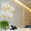 Transparante ballonnen met gouden confetti. Geschikt voor Productafbeelding-voorbeeld 5