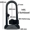 Stahlex 004803 Fahrrad Bügelschloss 330 x 167 mm Stahlex Produktbild-Vorschau 8