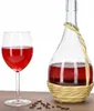 6 X 2L Flasche + EKO Korb GLASBALLON Weinballon GLASFLASCHE Produktbild-Vorschau 3