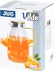 Vilde | Carafe en verre - Avec couvercle - Transparent - Voir les images du produit 9