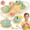 Kruzzel 26393 Kinder-Teeset aus Holz, 15-teilig Produktbild-Vorschau 5