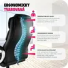 Image of an office chair highlighting its ergonomic features. Náhled obrázku produktu