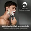 Elektrischer Herrenrasierer, IPX6 Elektrische Rasierer, Produktbild-Vorschau 2