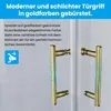 SONNI 70 x 90 x 195, box doccia in oro spazzolato, porta Anteprima dell’immagine prodotto 6