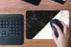 MuchoWow® Mauspad Mousepad Marmor - Weiß - Schwarz - Gold Produktbild-Vorschau 4