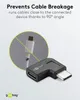 goobay 90° Adapter USB C auf USB C schwarz (Bulk) Produktbild-Vorschau 8