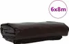 vidaXL Katoenen doek, 650 g/m², bruin, 6 x 8 meter, met Productafbeelding-voorbeeld 1