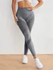 2 Stück Damen Yoga Leggings Sporthose High Waist Stretch Náhled obrázku produktu 3