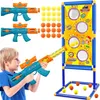 Schießspielzeug-Set mit 24 Softbällen, 2 Werfern & Produktbild-Vorschau 1