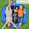 SereneLife Outdoor Spinner-Tellerschaukel – Runde hängende Produktbild-Vorschau 6