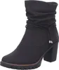A single black boot is shown against a white background. Voir les images du produit
