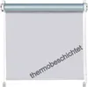 Klemmfix Thermorollo hellgrau (BxH 100x150cm) Produktbild-Vorschau 1
