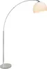 moderne Bogenlampe, Stehleuchte mit schwenkbarem Kopf und Produktbild-Vorschau 2