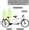 Galano Berlin 700c Tandem Fahrrad Cityrad Trekkingrad 28 Produktbild-Vorschau 2